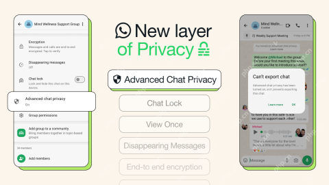 WhatsApp现在让您阻止人们导出聊天
