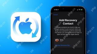 为您的Apple帐户设置恢复联系人