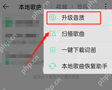 QQ音乐音质怎么升级