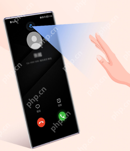 华为p40隔空接电话怎么设置