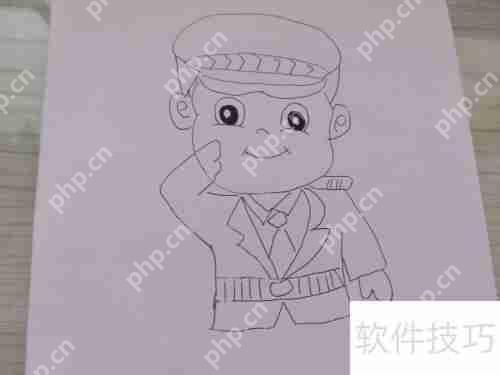 如何绘制武装特警：步骤与技巧