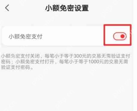 云闪付怎么小额免密支付