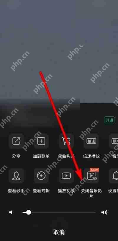 QQ音乐怎么关闭音乐影片？QQ音乐关闭音乐影片教程