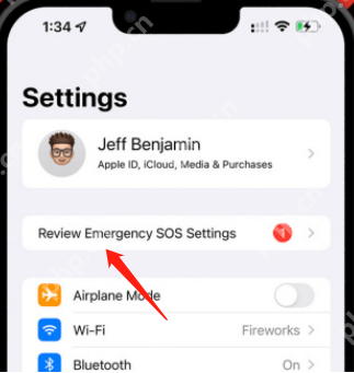 iOS15.4SOS紧急联络怎么设置