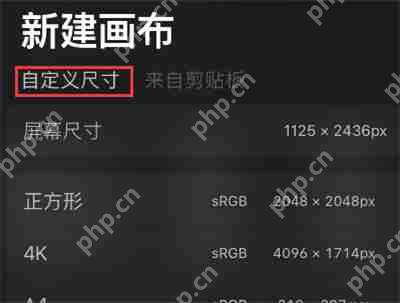 procreate怎么自定义画面