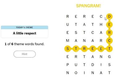 NYT 'Strands' Hints, Spangram And Answers For Monday, May 12