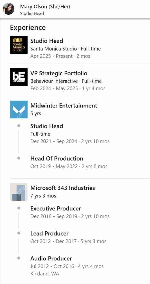 索尼圣莫尼卡工作室换帅:《光环:无限》制作人加盟