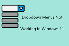 修复下拉菜单不起作用的指南在Windows 11中工作