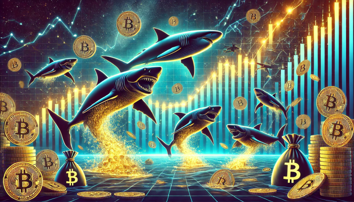 Bitcoin (BTC) Sharks and Whales Have Been Expanding Their Holdings as Price Approaches ATH