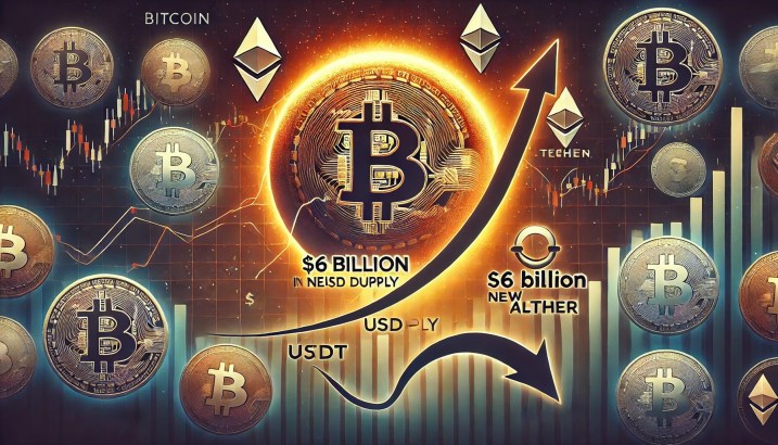 爆炸性的集会后,比特币在105k级别暂停其上升势头