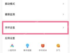 小米手环7密码怎么设置