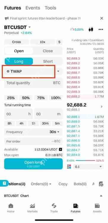 加密货币中的TWAP是什么？如何在Bitget上使用它？