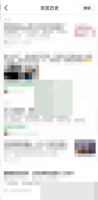 豆瓣浏览记录如何查看