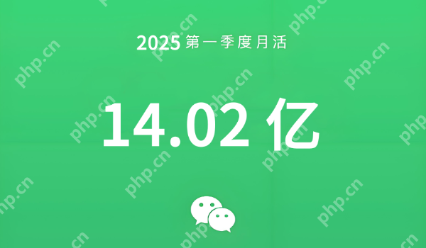 微信月活跃用户数量再创新高，首次突破14亿