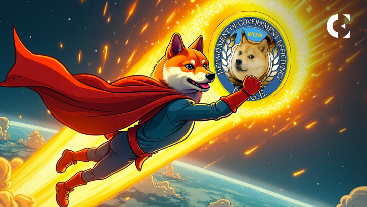 The Department Of Government Efficiency (DOGE) token is currently making waves in the crypto market with a powerful upward move.