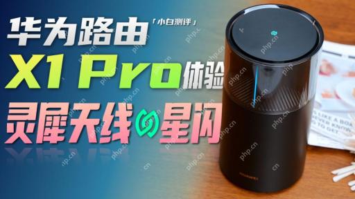 华为星闪路由来了！ 科技艺术结合体？X1 Pro 体验