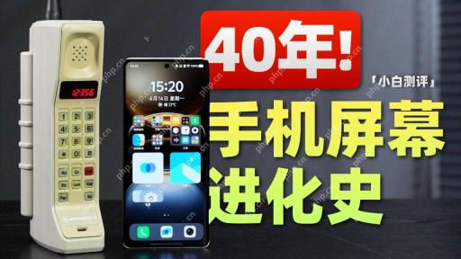 「小白」从单色屏开始 详解手机屏幕进化史