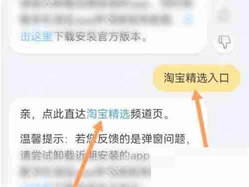 淘宝精选怎么进入?淘宝精选进入方法