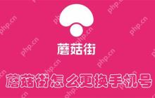 蘑菇街怎么更换手机号