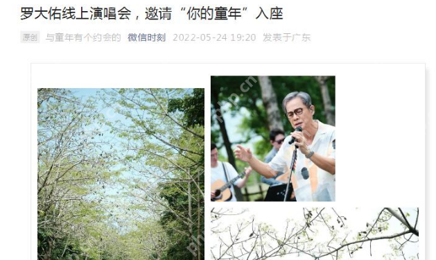 微信罗大佑线上演唱会怎么看