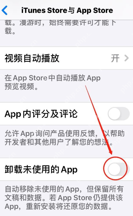 iPhone内置贴心功能：自动卸载未使用App，释放内存