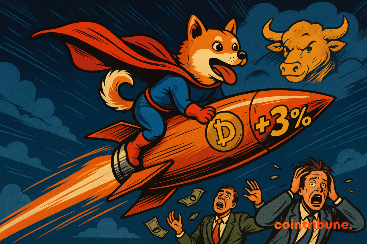 Dogecoin（Doge）价钱攀升，短卖家在计帐峰值时措手不足