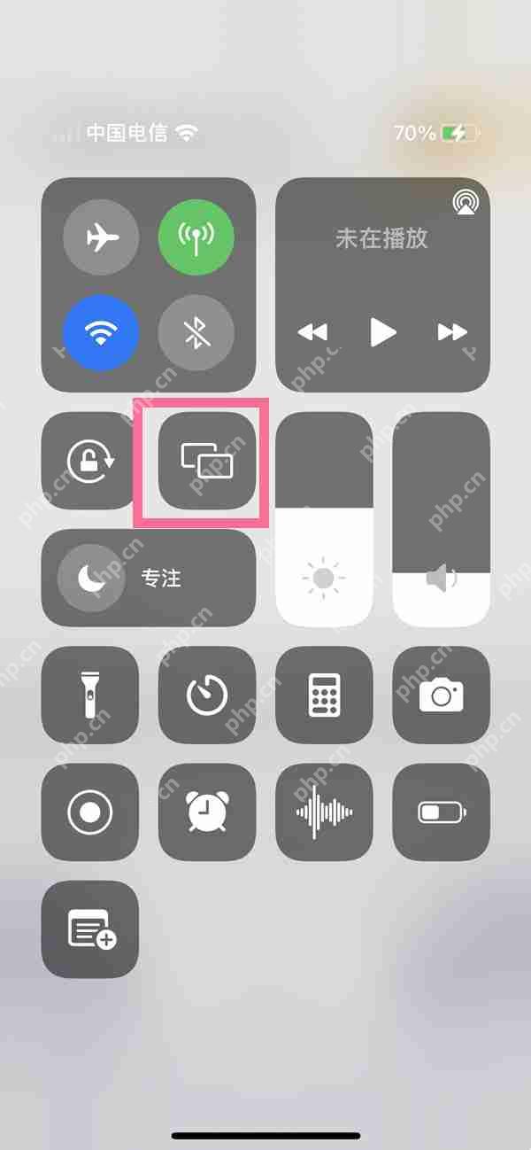 苹果11如何投屏