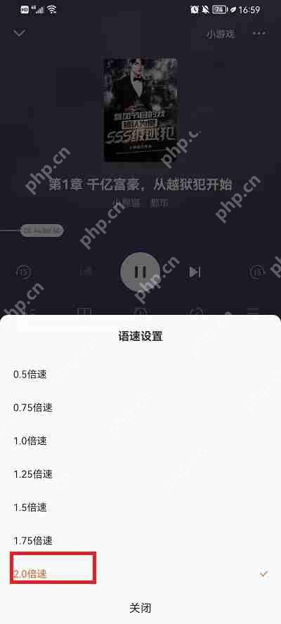 番茄小说怎么才有2倍听书