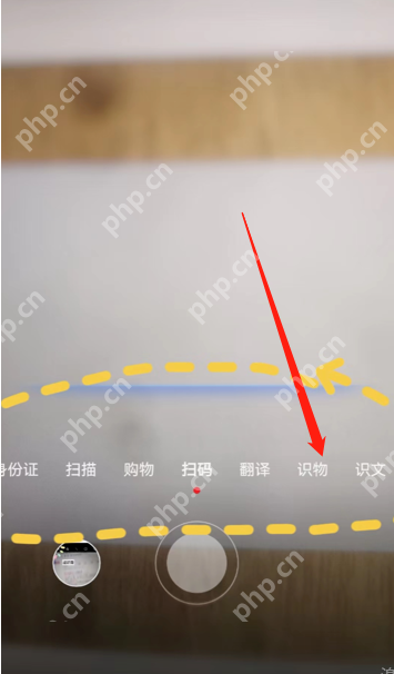 华为手机相机识物功能怎么用