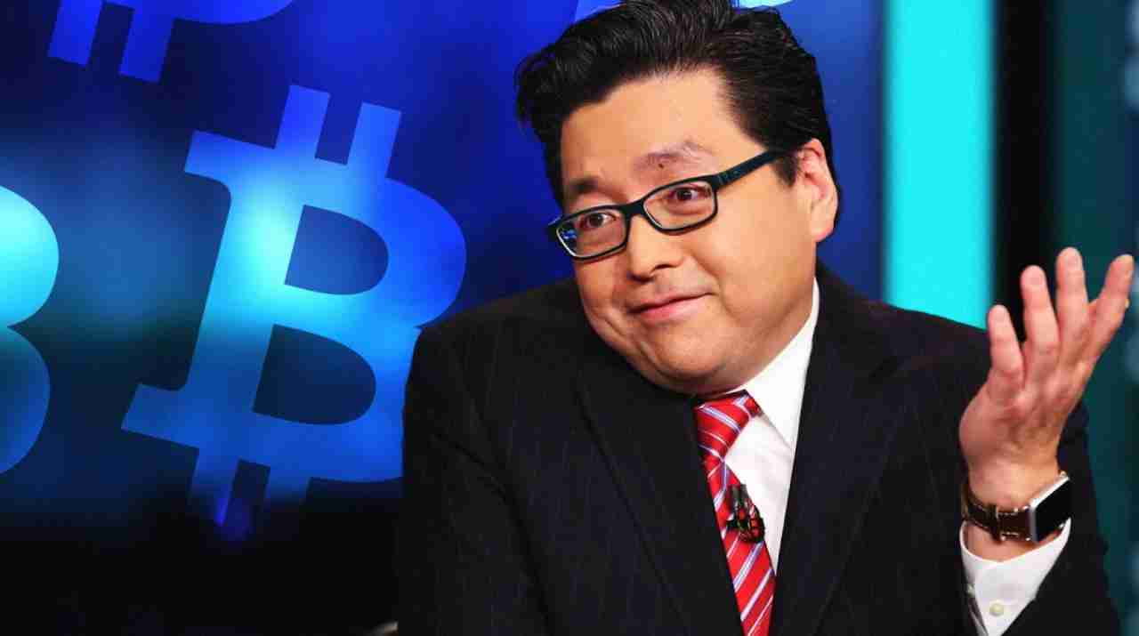 Fundstrat的汤姆·李（Tom Lee）：比特币不错达到150万好意思元，因为它与黄金的荟萃价值相匹配