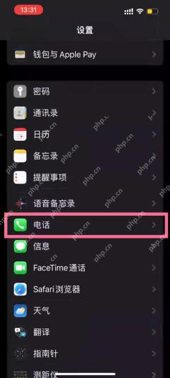 苹果手机防骚扰电话怎么阻拦