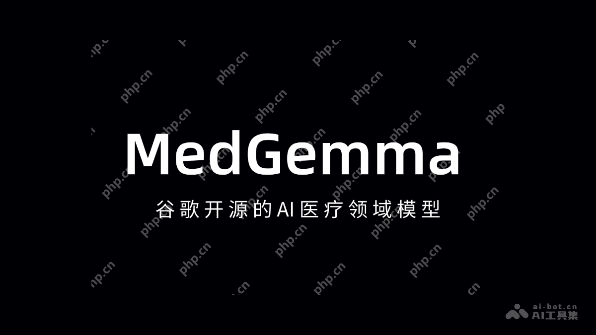 MedGemma— 谷歌开源的AI医疗领域模型