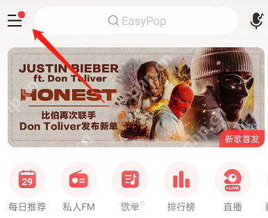 网易云音乐九周年彩蛋在哪看