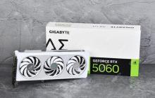 低成本纯白装机方案必选！技嘉 GeForceRTX 5060 AERO OC 8GB 雪鹰首测