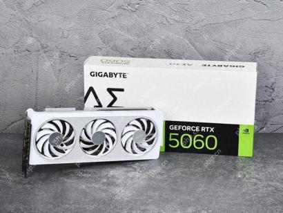 低成本纯白装机方案必选！技嘉 GeForceRTX 5060 AERO OC 8GB 雪鹰首测
