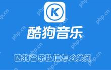 酷狗音乐私信怎么关闭