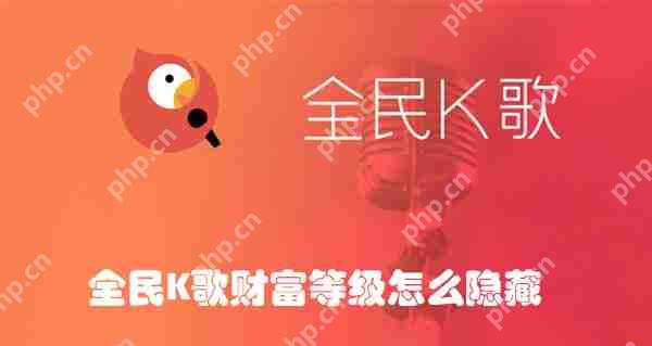 全民K歌财富等级怎么隐藏