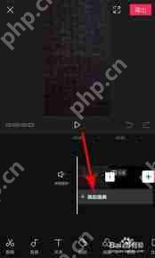 剪映录音功能在哪