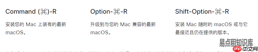 如何通過macOS恢復功能重新安裝macOS