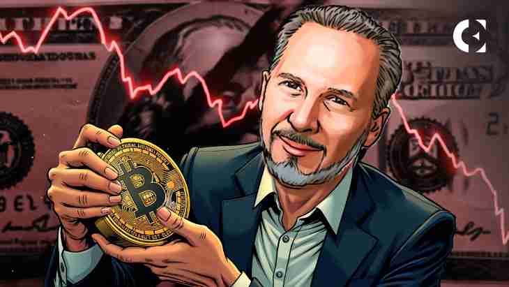 彼得·席夫（Peter Schiff）对他的比特币（BTC）品评加倍：加密货币不是钱