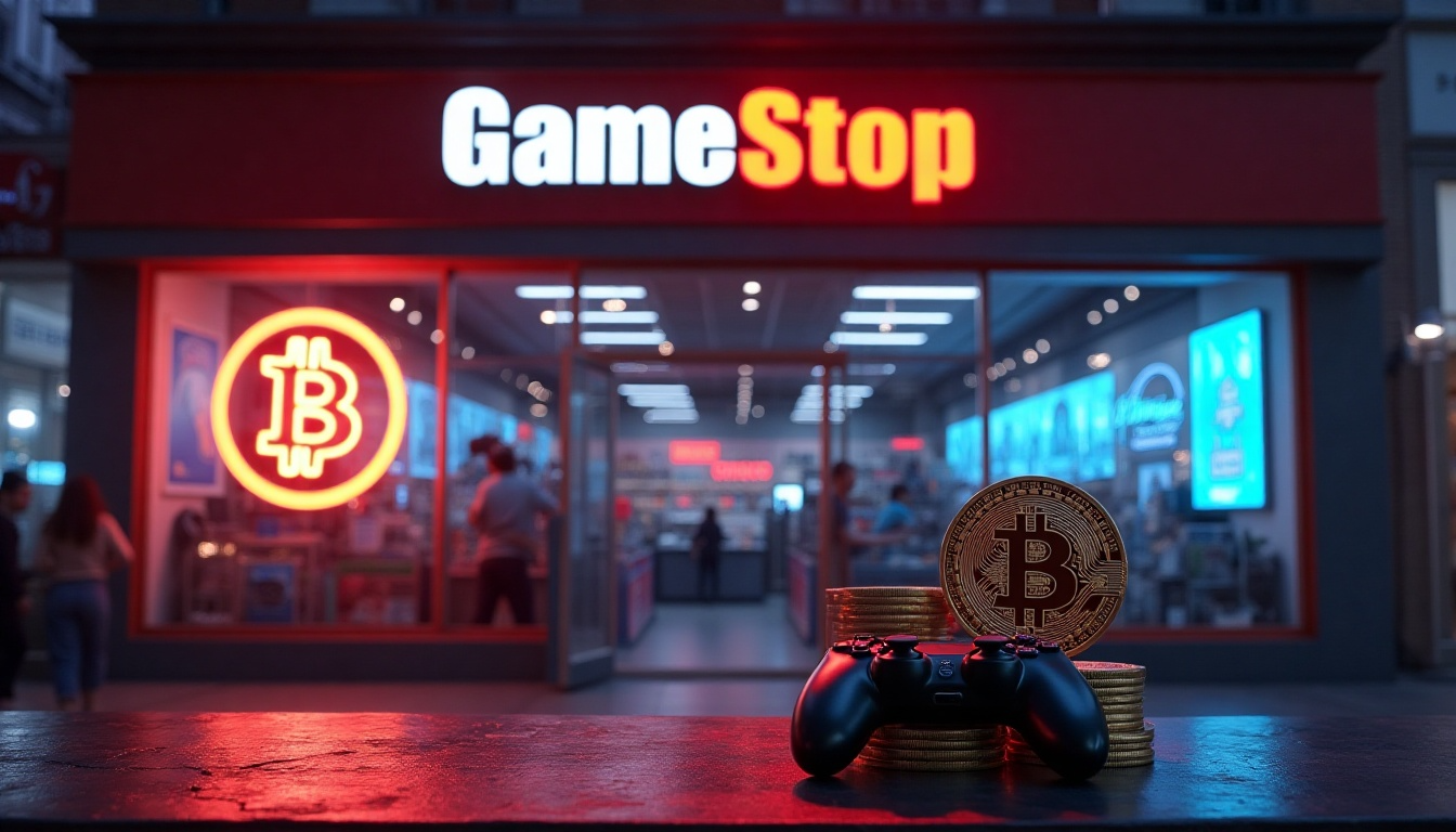 GameStop（GME）购买蘸酱，赢得4,710个比特币