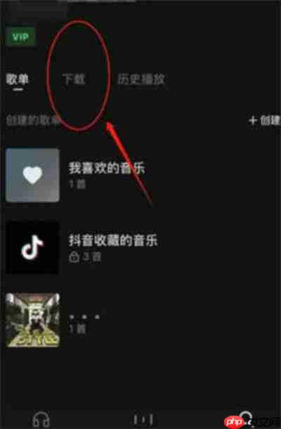 汽水音乐下载的歌曲在哪里查看