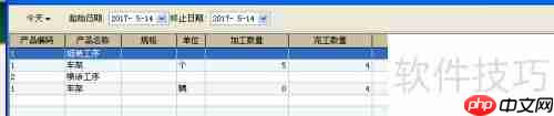 速达V7ERP生产系统中的工序报废处理方法