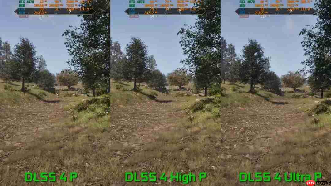 DLSS 4新的高性能模式测试 帧数更高、画质几乎没影响