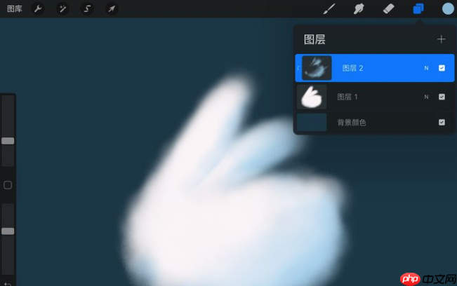 procreate剪辑蒙版怎么操作