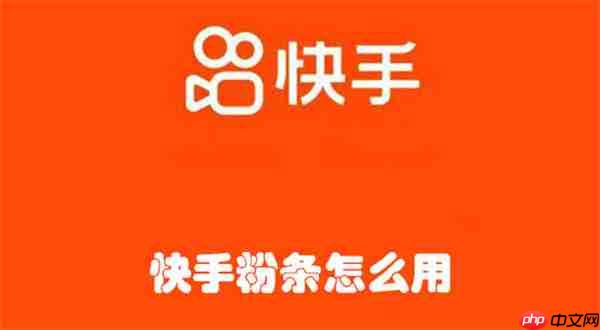 快手粉条怎么用