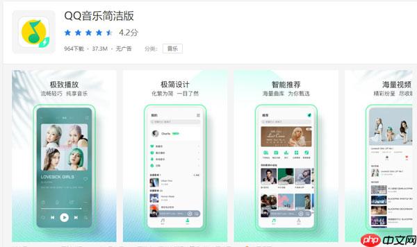 QQ音乐简洁版怎么设置