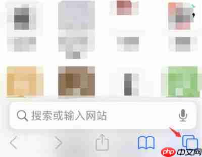Safari怎么关闭标签页组