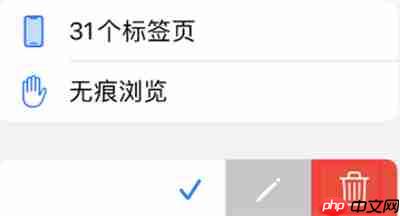 Safari怎么关闭标签页组