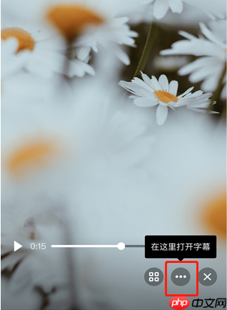 QQ智能视频字幕怎么开启